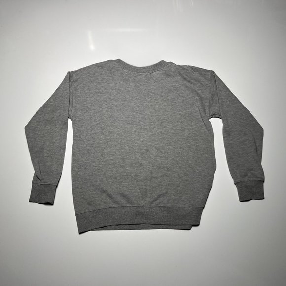 Light Grey Cotton Polyester Lightweight BECOOL Sweatshirt Womens Size L - Picture 2 of 2